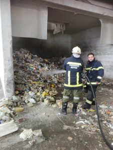 Brand Mülldeponie