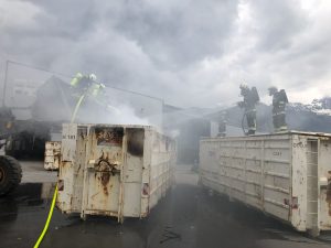 Brand Mülldeponie