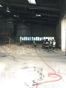 Brand Mülldeponie