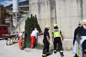 Übung Rettungshundebrigade