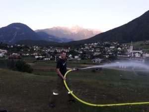 Übung Wiesenbrand